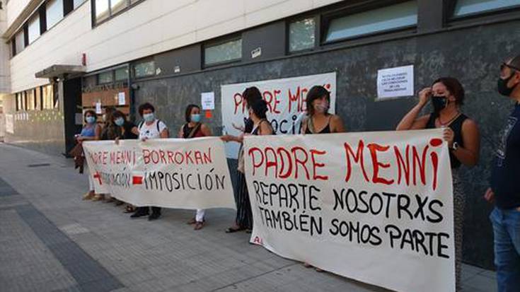 Iruñeko Aita Menni klinikako enpresa batzordeak hitzarmenaren blokeoa salatu du