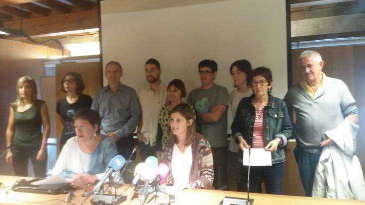 Nafarroako Gobernuak AHTa gera dezan eskatu dute EH Bilduk, Ahal Duguk eta Ezkerrak