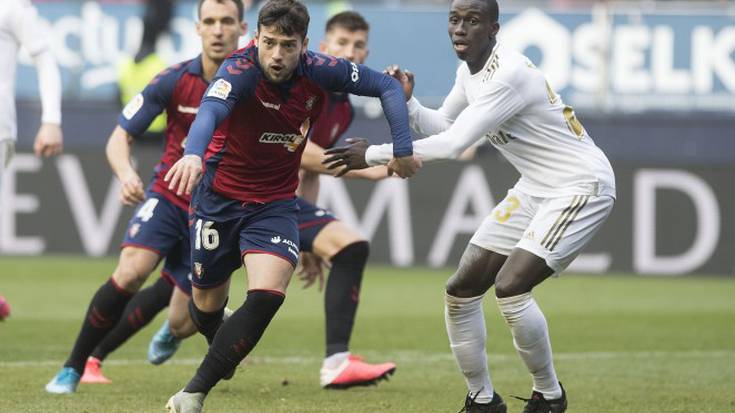 Osasuna-Real Madril partidan irainak salatu ditu Ligak