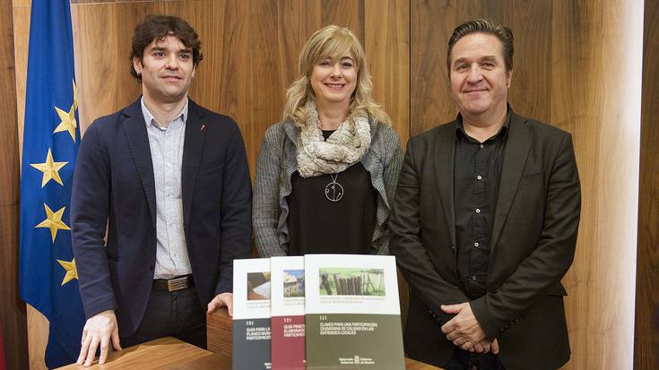 Hiru gidaliburu berri toki-erakundeetan parte hartzeko 