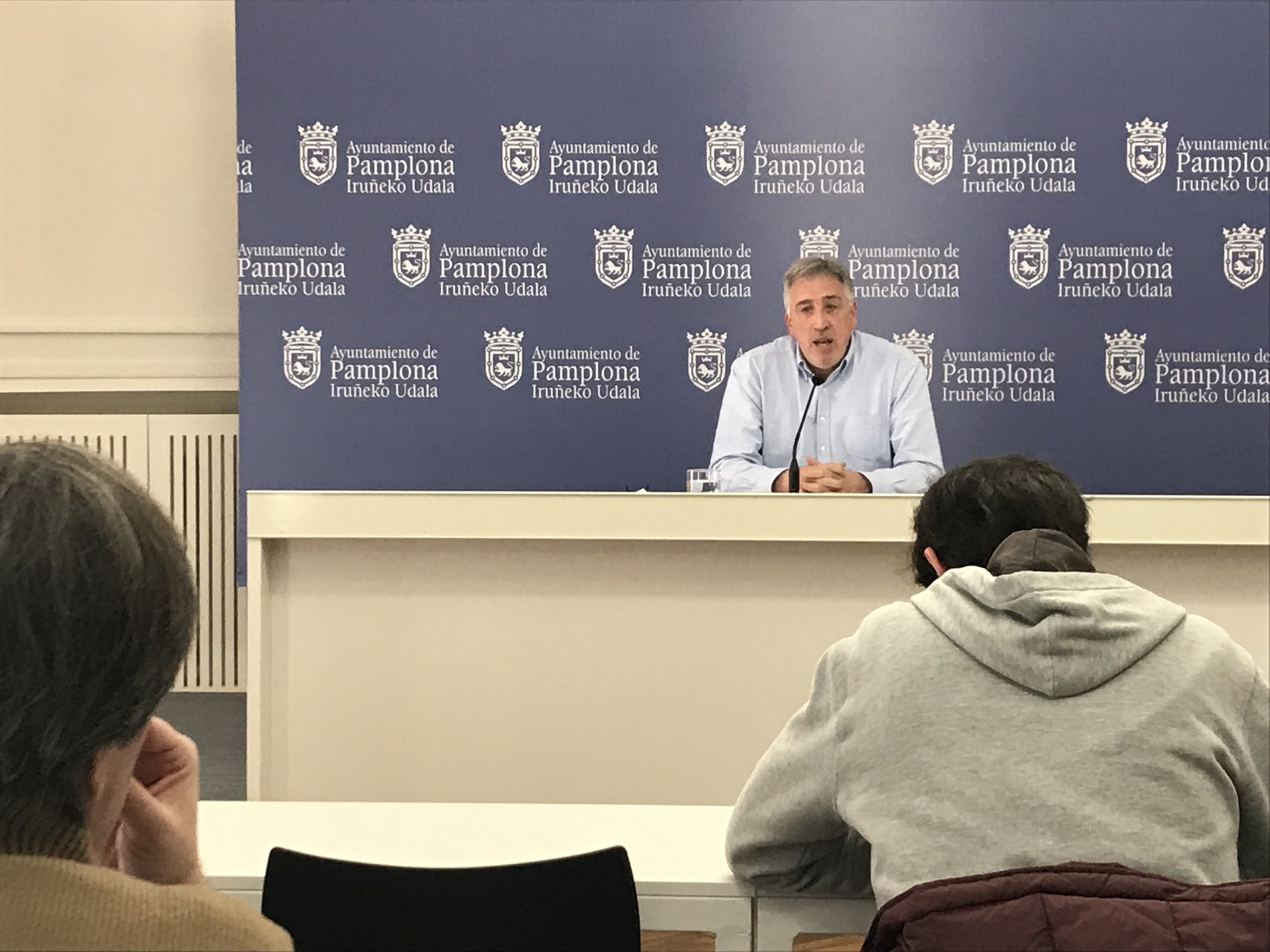 Joseba Asiron: "Aurrekontuak aurrera atera ez diren arren, Iruñeko aldaketa sakontzen jarraituko dugu"