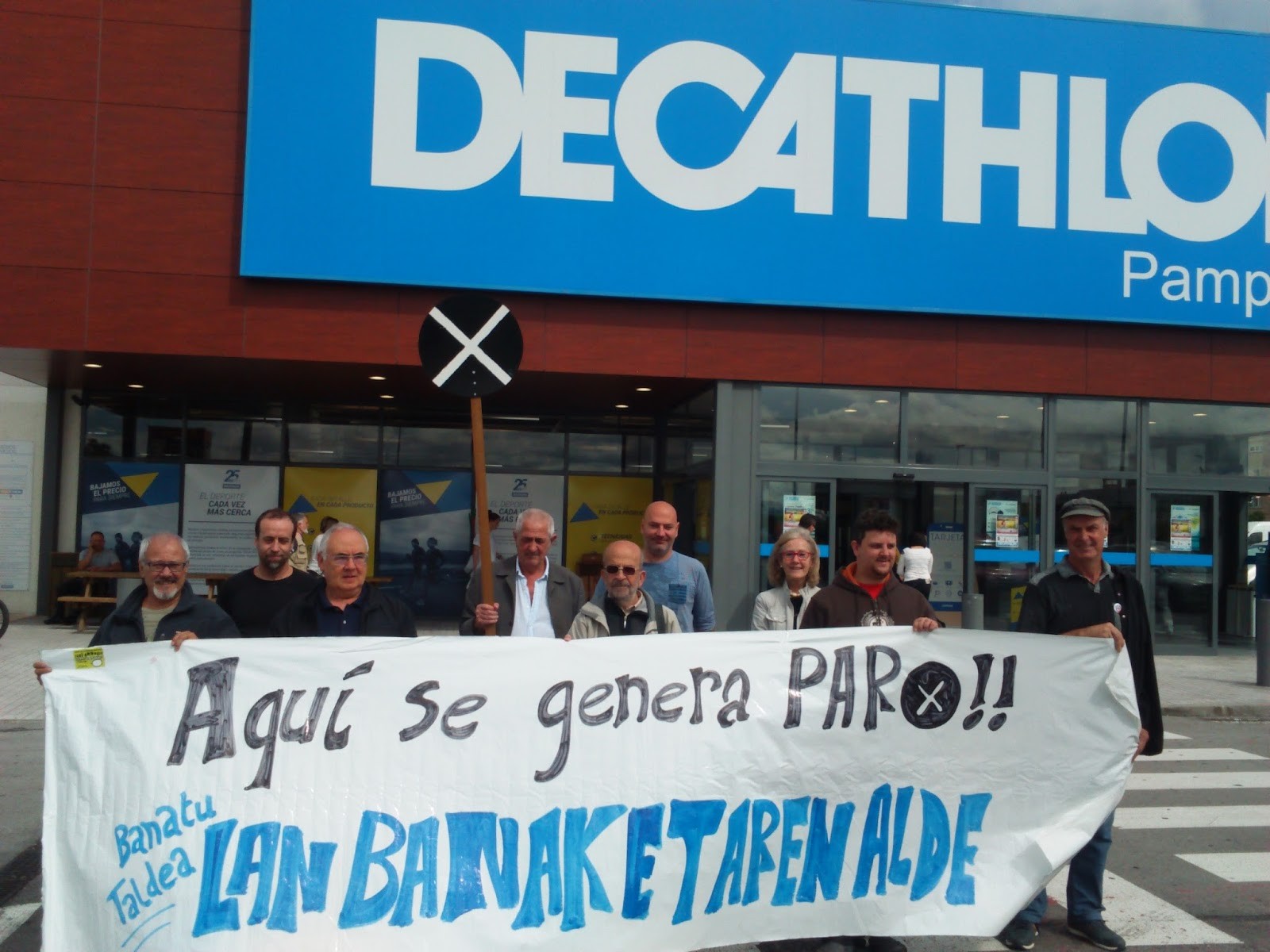 'Puntu beltza' eman diote Decathloni Imarkoaingo lantegia ixteagatik