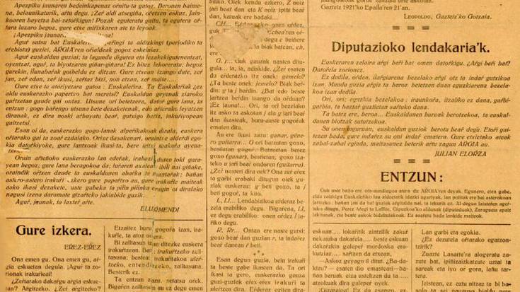 Argia aldizkariaren 100 urteen ospakizuna, Iruñean