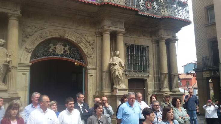 LGTBIQ+ Harrotasun Egunarekin bat egin du Iruñeko Udalak