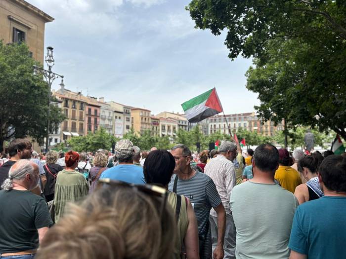 Palestinarekin Elkartasunak manifestazio nazionala deitu du urriaren 4rako Iruñean
