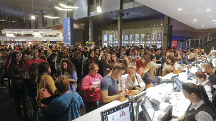 Zinearen festan sarrera 2,90 euroan, asteazkena arte