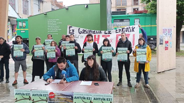 Gorka Ovejero: "Zundaketen lana sabotajeen bidez oztopatzen ari omen dira, baina salaketarik ez da egin"