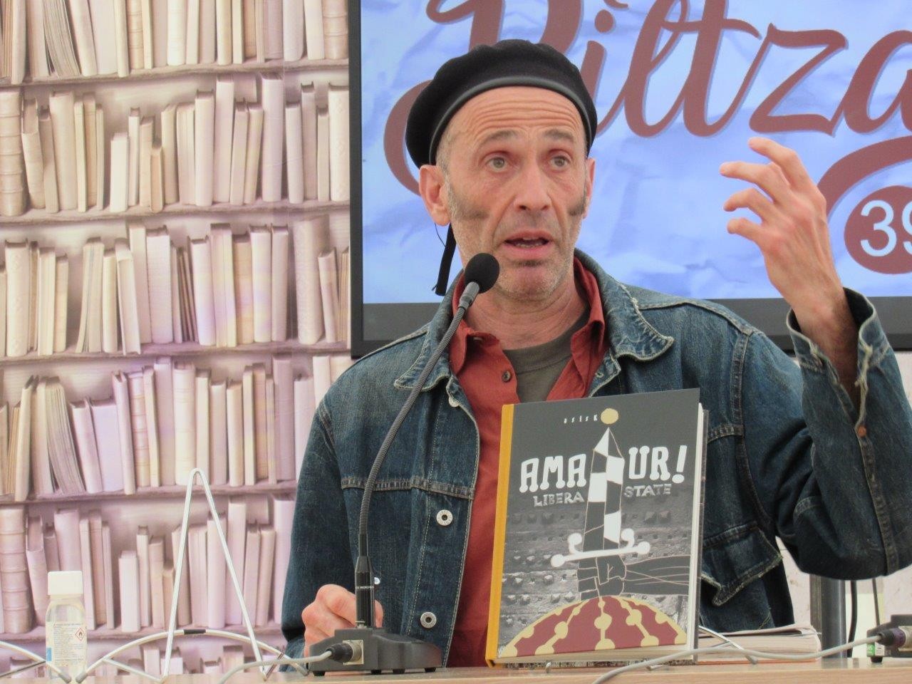Asisko Urmenetak ‘Amaiur! Libera State’ eleberri grafikoa aurkeztuko du gaur Biltoki elkartean