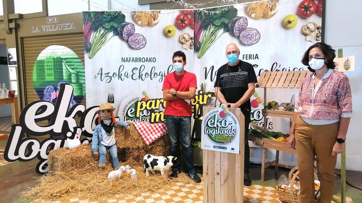 Nafarroako azoka ekologikoa egingo dute irailaren 18tik 20ra, autobus Geltoki zaharrean