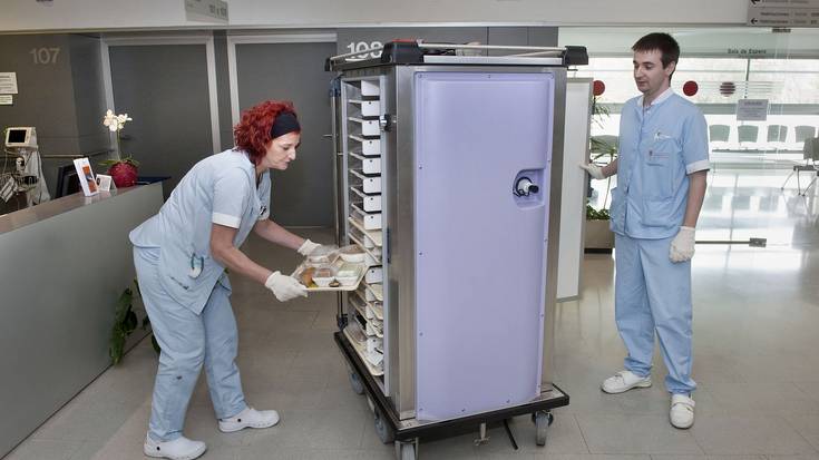 Osasunbideak kudeatuko ditu ospitaleko sukaldeak