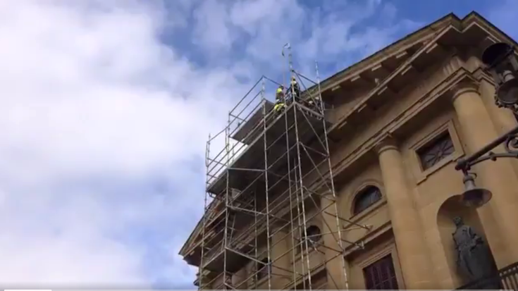 Ereinotz koroaren sei piezak, biltegian