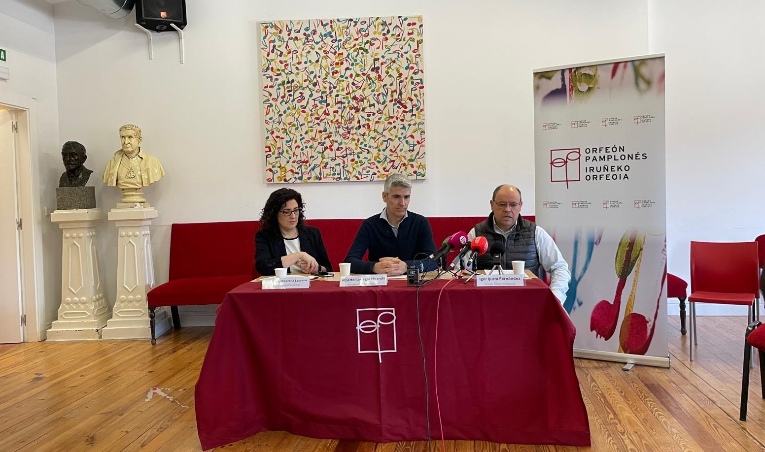 Iruñeko Orfeoiak Sagrada Familian kantatuko du larunbatean