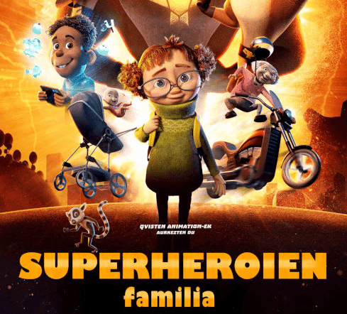 Udako zinema: 'Superheroien familia'
