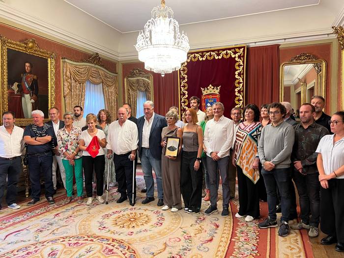 Mari Ganuzak jaso du Iruñeko Zapiaren aitortza