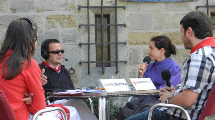 Sanfermintza saioan eraso sexisten aurkako kanpainaz ariko dira gaur