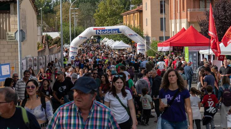 Askotariko Nafarroa Oinez izan da Zangozakoa