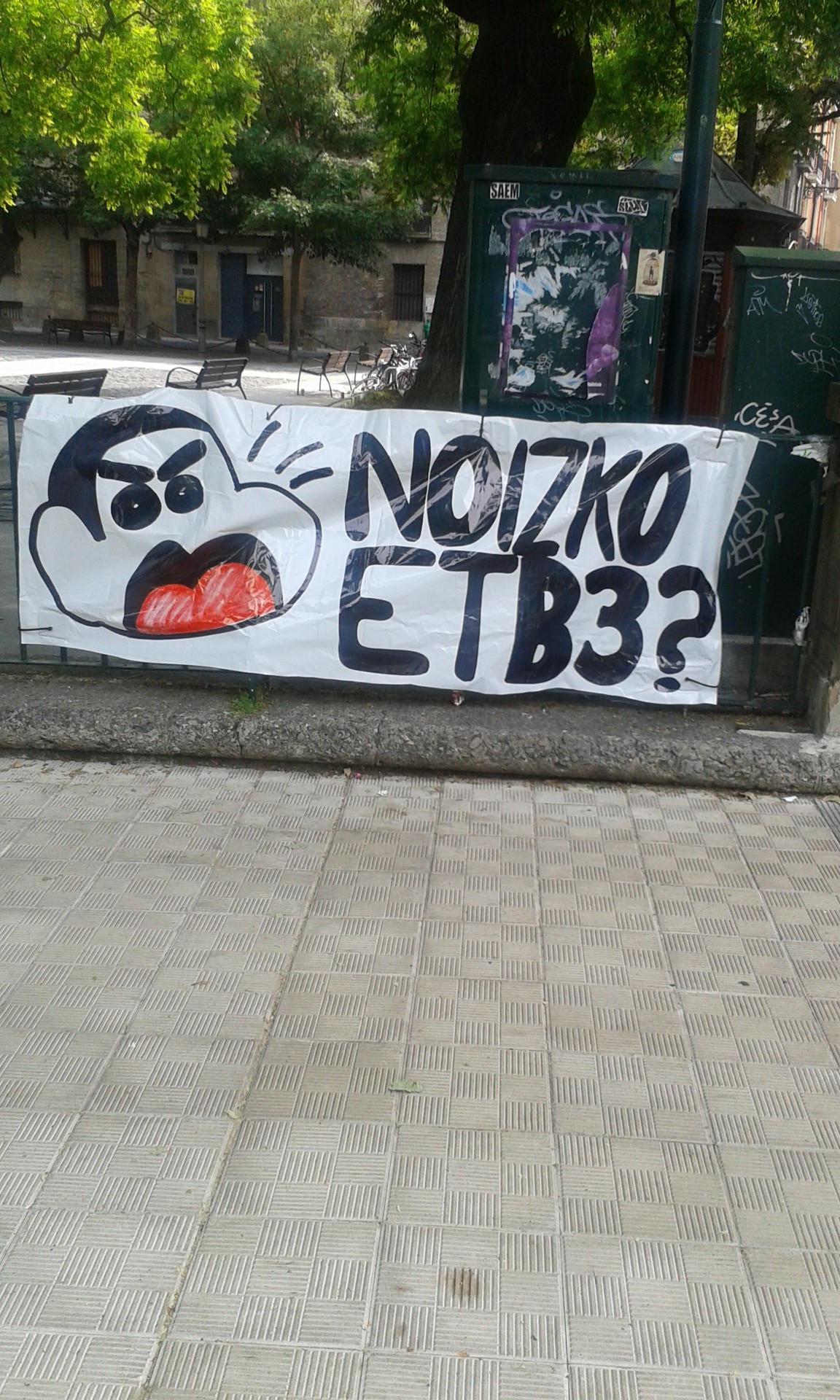 ETB3-ren alde ekiteko garaia.