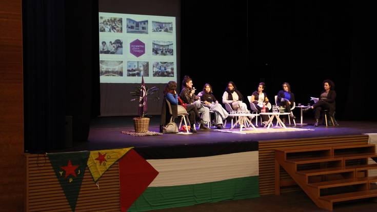 Justizia feminista garatzeko beharra aldarrikatu du Emakumeen Mundu Martxak