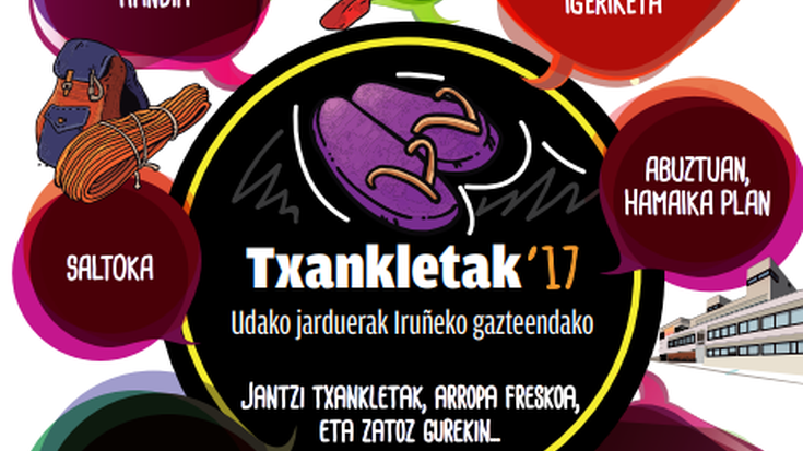 Iruñeko gazteentzako abuztu osorako jarduerak abian