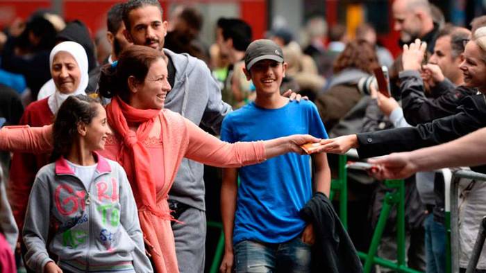 Bost familia gehiago iritsi dira Nafarroara Siria eta Iraketik