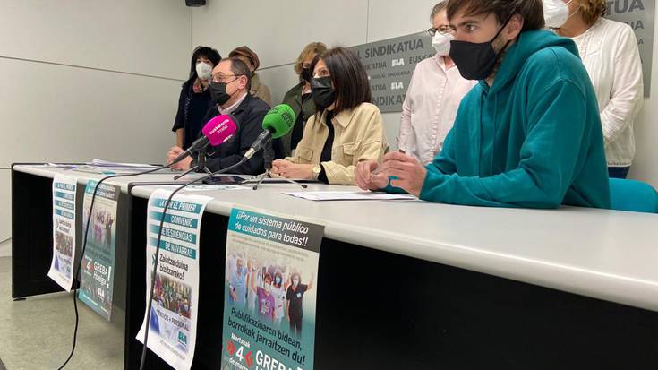 Hirugarrenez grebara deitu du ELAk zaintza sektorean