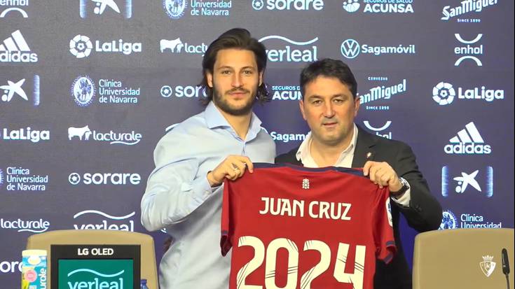 2024 urtea arte arituko da Juan Cruz Osasunan