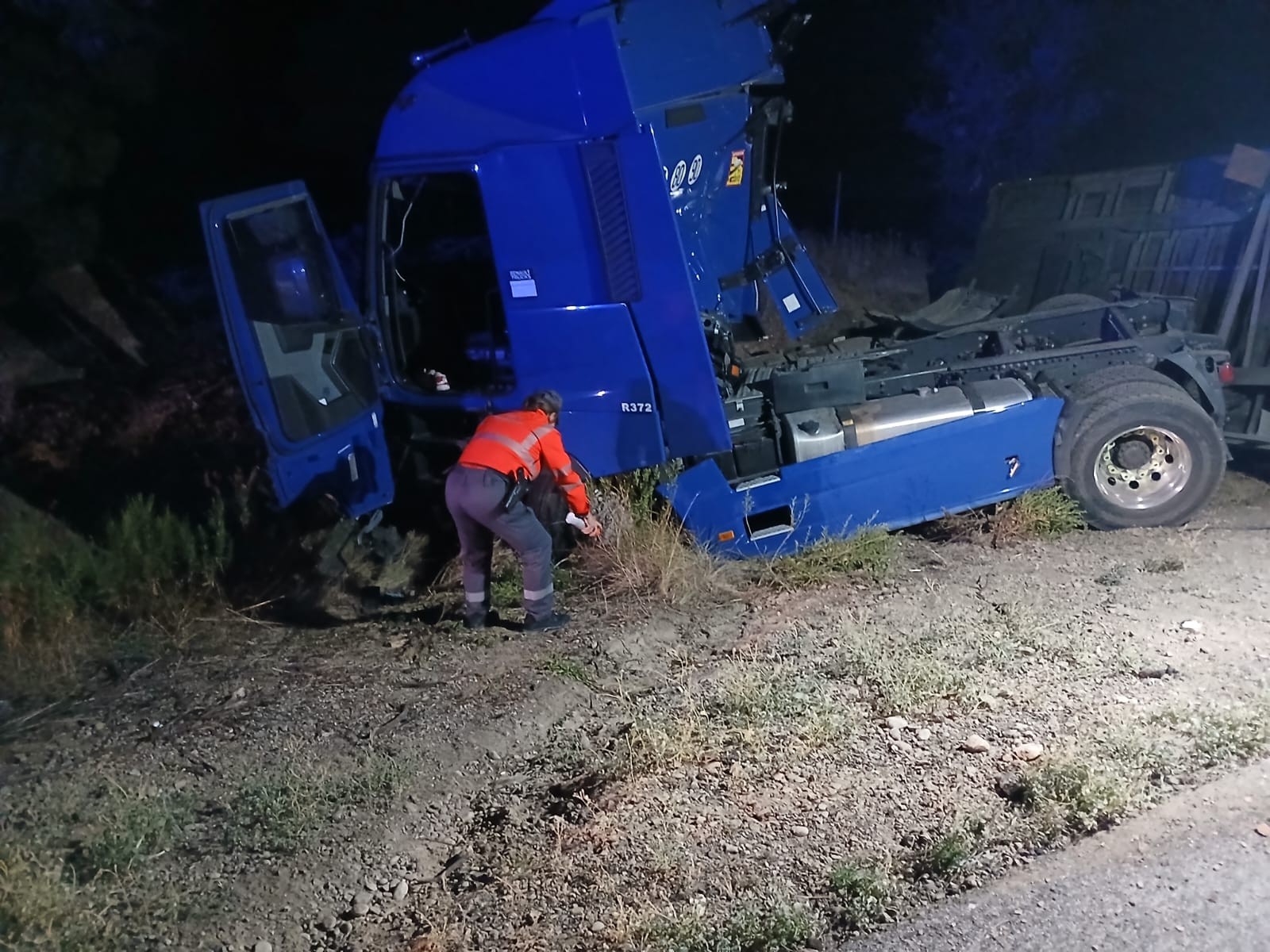 Hildako bat eta bi zauritu Erriberrin gertatutako auto istripu batean