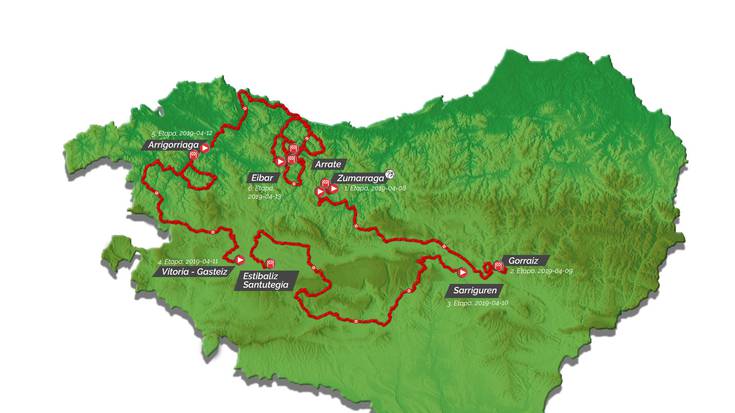 Nafarroatik igaroko da Euskal Herriko Itzulia, bigarren eta hirugarren egunean