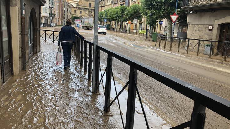 Maiorga Ramirez: "Izugarria izan da. Bat batean urpean geratu da Tafalla"