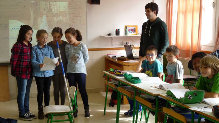 Bertsolaritza itzuliko da Iruñeko 5. eta 6. mailako ikasgeletara 