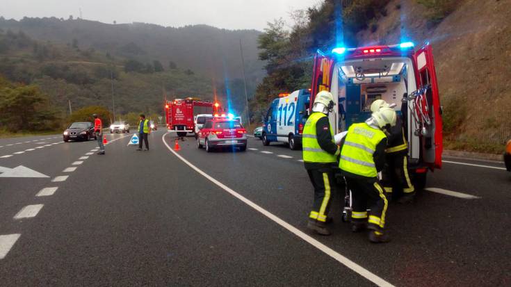 Pertsona bat hil eta lau zauritu dira Beran izandako istripu batean