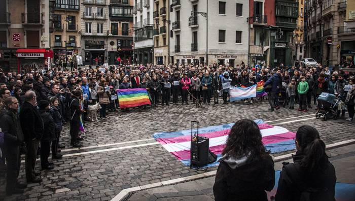 11 urteko adingabe transexual bat erasotu dute Iruñerrian