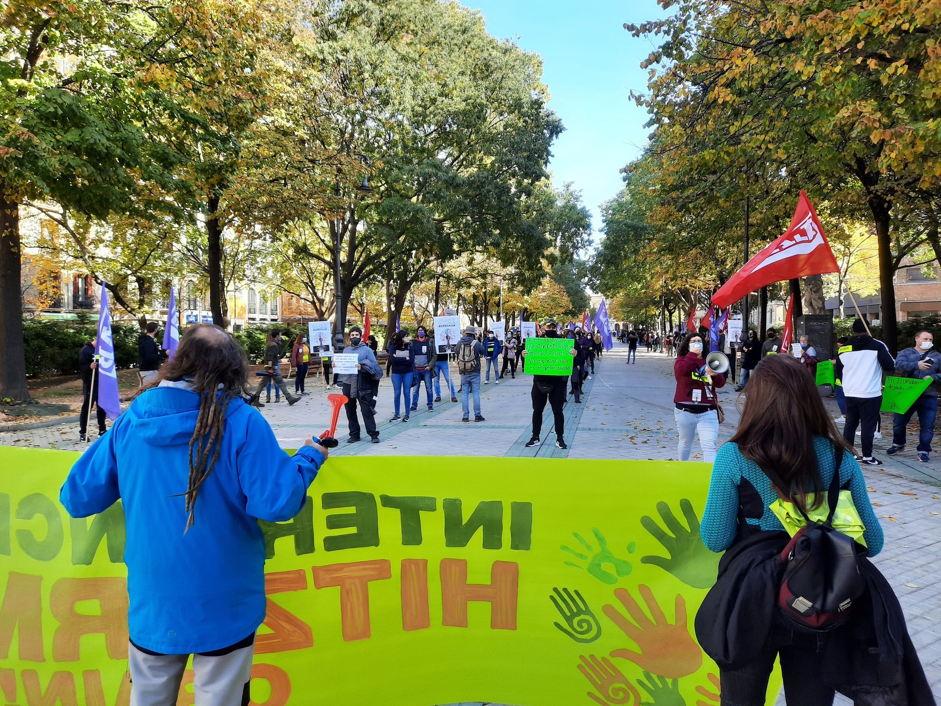 Esku hartze sozialaren sektoreak greba egingo du asteartean, LABek deituta