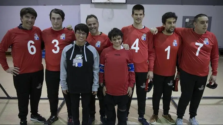 Jon Moran: "Nafarroan ez da inoiz egin goalball txapelketarik, eta urratsa egitea erabaki dugu"