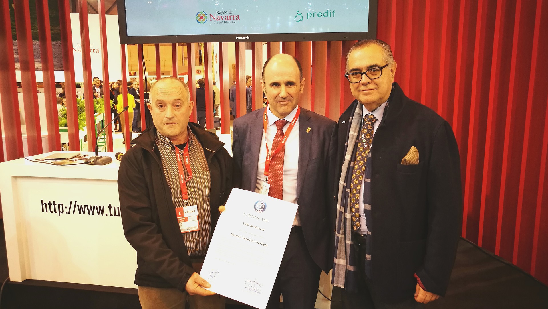 Erronkariko zeru izartsuak ‘Starlight Helmuga Turistiko’ ziurtagiria lortu du FITUR azokan 