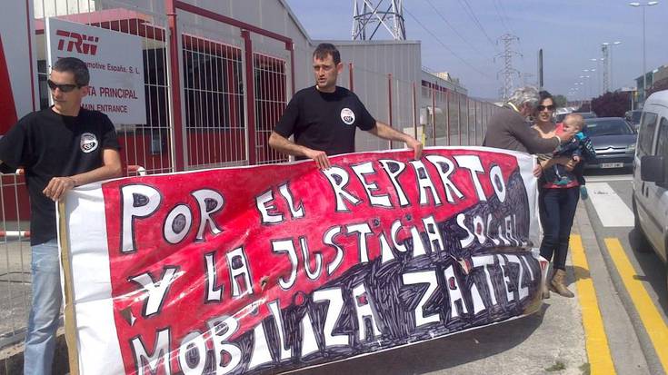 Kaleratzeak ekiditeko 6 orduko lanaldiak proposatu ditu CGTk TRWn