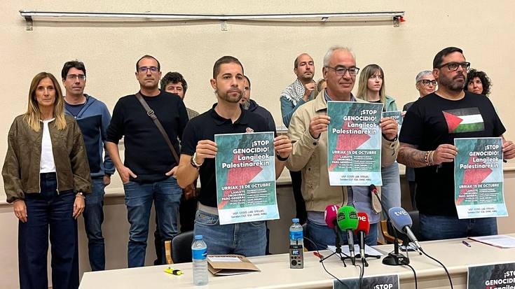 "Langile guztion parte-hartze aktiboa duen borroka eguna izan dadila urriaren 15ekoa"
