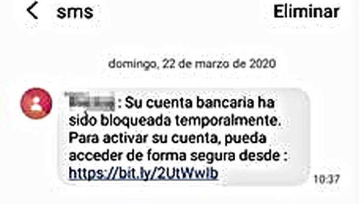 Bankuko datuetara sartzeko SMS bidezko iruzur baten berri eman dute