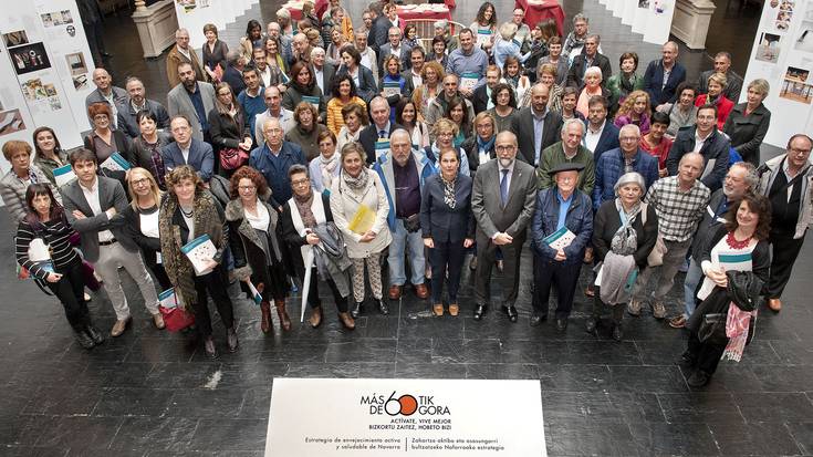 Nafarroako Gobernuak zahartze aktiboaren aldeko apustua eginen du