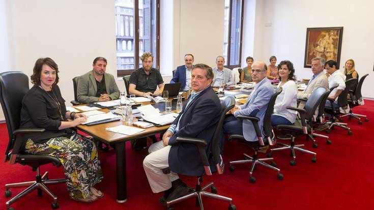 Altsasuko auzian emandako epaiaren kontra agertu da parlamentua