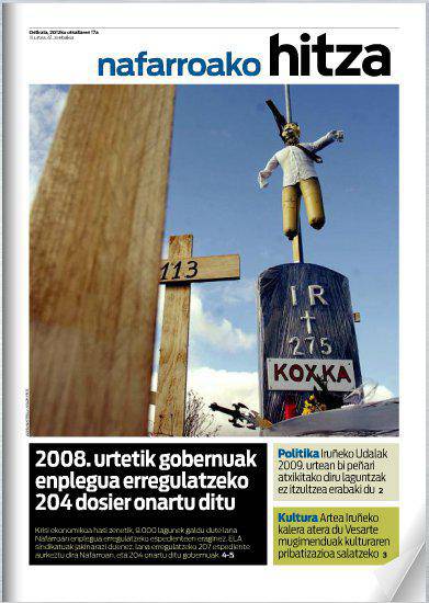2008. urtetik Gobernuak enplegua erregulatzeko 204 dosier onartu ditu