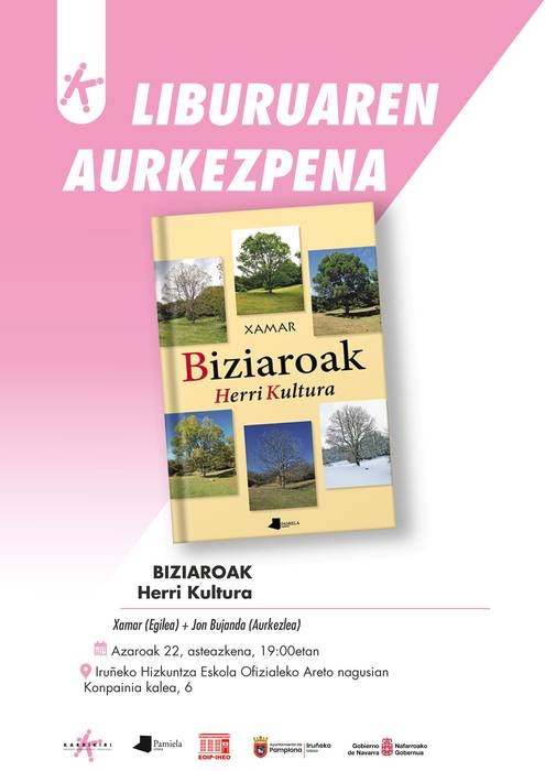 'Biziaroak' liburuaren aurkezpena