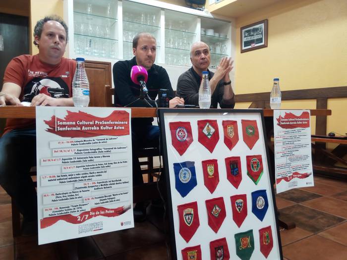 Sanfermin aurreko kultur astea