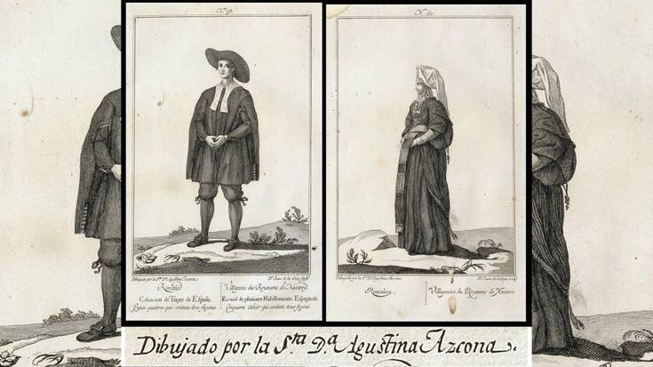 Agustina Azkona, Nafarroako Museoak berreskuratu duen XVIII. mendeko nafar marrazkilaria