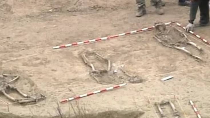 1936an fusilatutako 7 bizilagunen arrastoak aurkitu dituzte Iberon