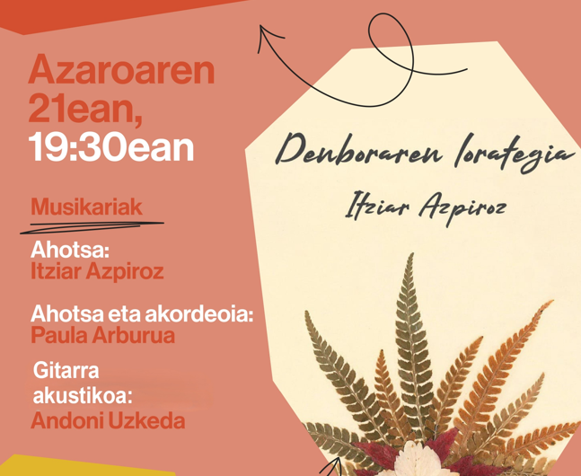 'Denboraren Lorategia' disko aurkezpena