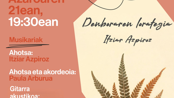 'Denboraren Lorategia' disko aurkezpena