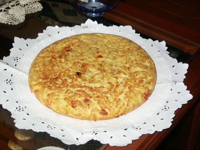 Patata tortilla puntu-puntuan