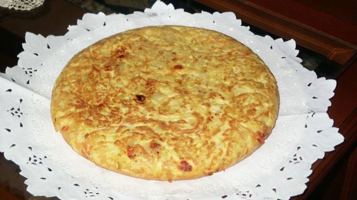 Patata tortilla puntu-puntuan