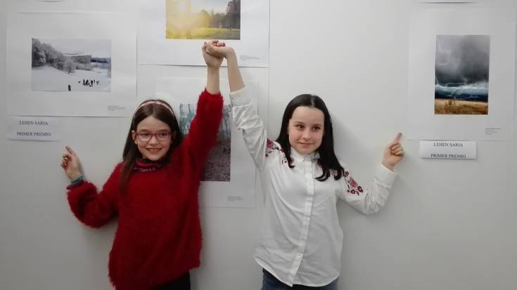 Txantreako Bernart  Etxepare, Bianako Ikastola eta Erronkariko Institutuko ikasleak sarituak "Nafarroako gune naturalak" lehiaketan